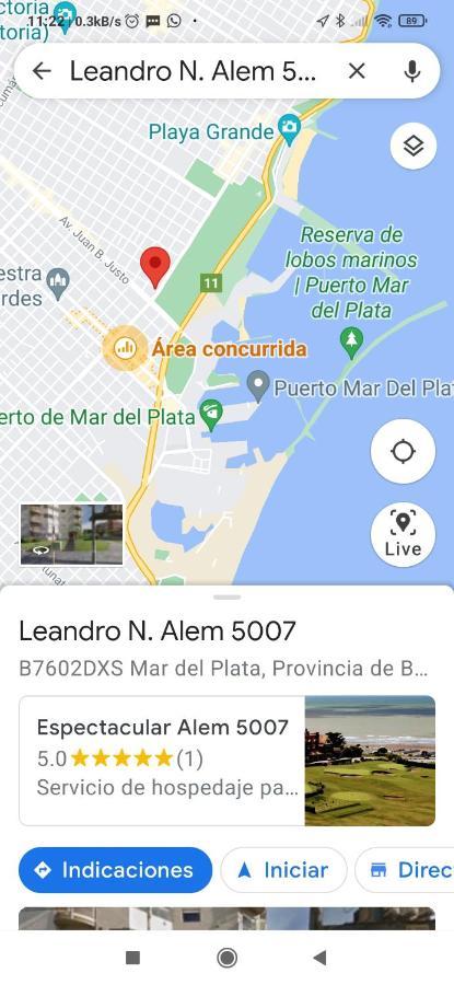Apartmán Espectacular Alem 5007 Piso 7 Mar del Plata Exteriér fotografie